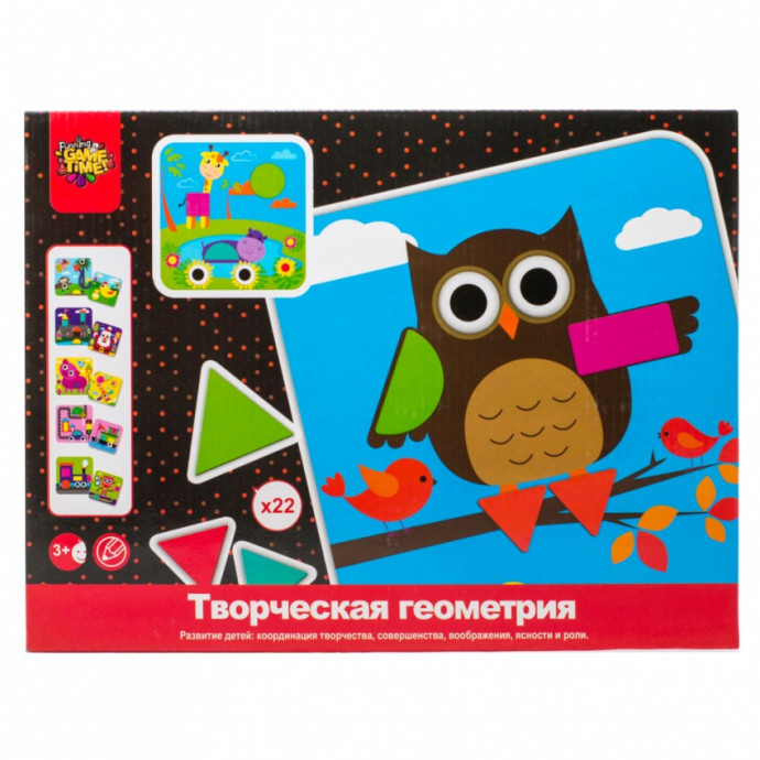 Мозаика Творческая геометрия - 12 картинок. Артикул 534202